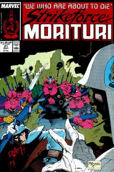 Strikeforce: Morituri #21 comic books for sale 