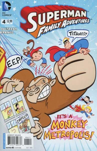 Superman Family Adventures #4 comic books for sale 