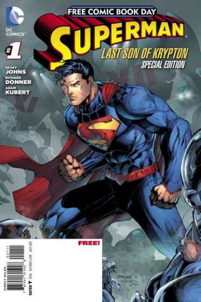 Superman: The Last Son of Krypton FCBD Special Edition #1 comic books for sale 