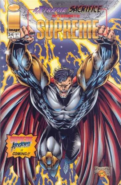 Supreme #24 comic books for sale 