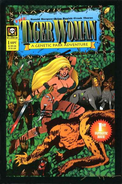 Tiger Woman #1 comic books for sale 