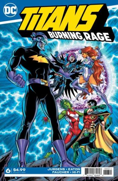 Titans: Burning Rage #6 comic books for sale 