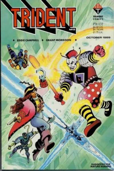 Trident #2 comic books for sale 