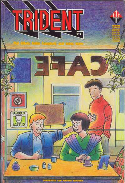 Trident #7 comic books for sale 