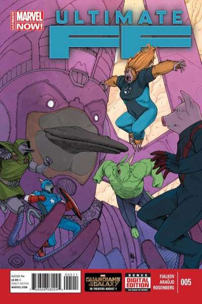 Ultimate FF #5 comic books for sale 