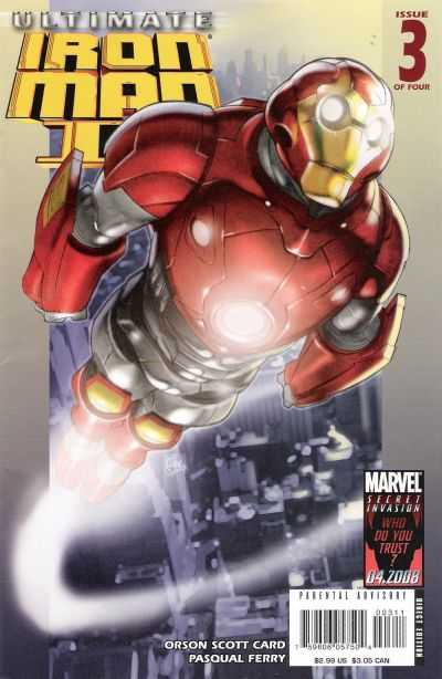 Ultimate Iron Man II #3 comic books for sale 