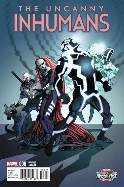 Uncanny Inhumans #8 comic books for sale 