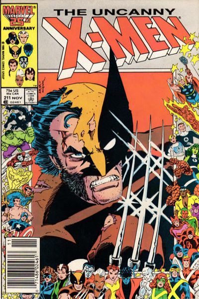 Uncanny X-Men #211 comic books for sale 