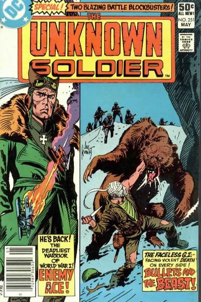 Unknown Soldier #251 comic books for sale 