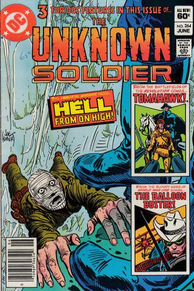 Unknown Soldier #264 comic books for sale 