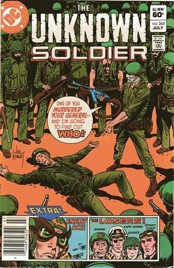 Unknown Soldier #265 comic books for sale 