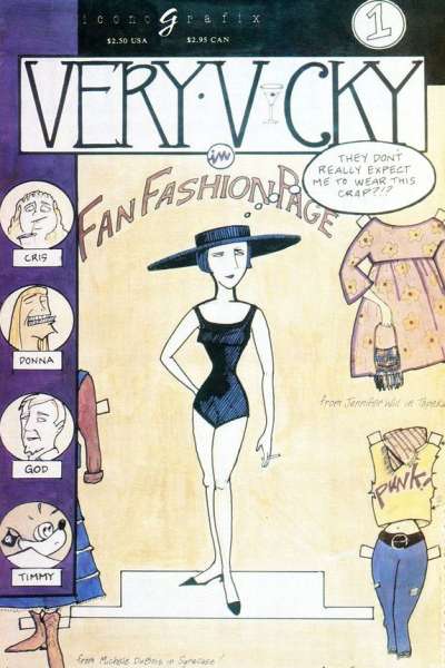 Very Vicky #1 comic books for sale 