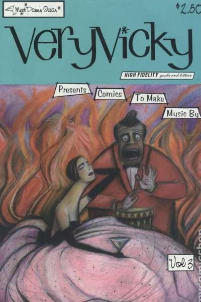 Very Vicky #3 comic books for sale 