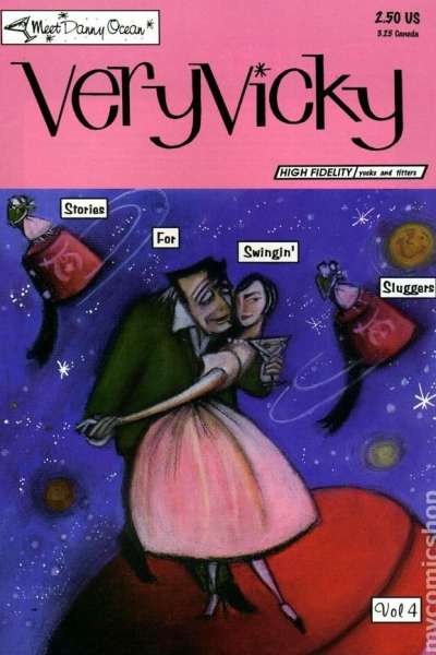 Very Vicky #4 comic books for sale 