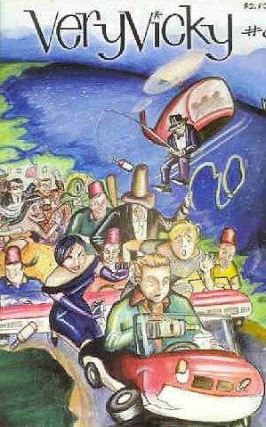 Very Vicky #6 comic books for sale 