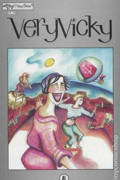 Very Vicky #8 comic books for sale 