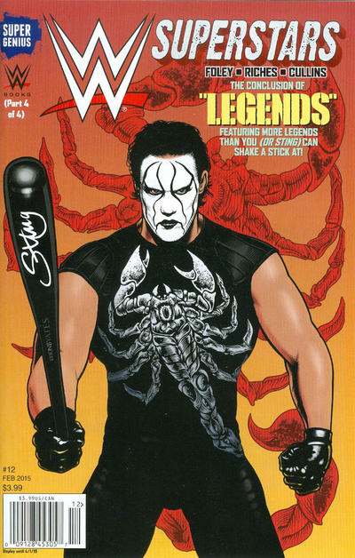 WWE Superstars #12 comic books for sale 