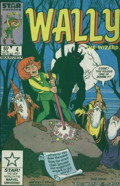 Wally the Wizard #4 comic books for sale 