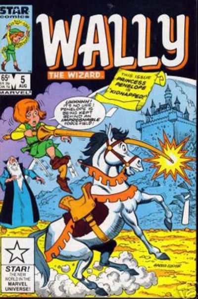 Wally the Wizard #5 comic books for sale 