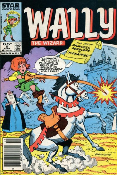 Wally the Wizard #5 comic books for sale 