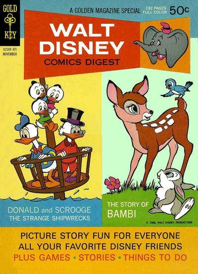 Walt Disney Comics Digest  #5 comic books for sale 