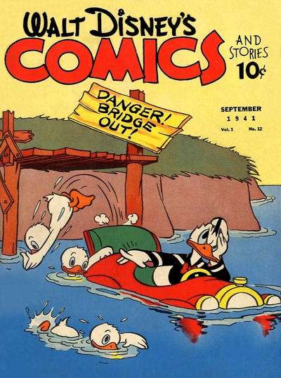 Walt Disney's Comics and Stories #12 comic books for sale 