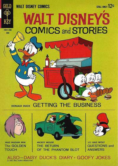 Walt Disney's Comics and Stories #285 comic books for sale 