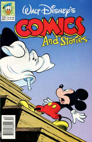 Walt Disney's Comics and Stories #578 comic books for sale 