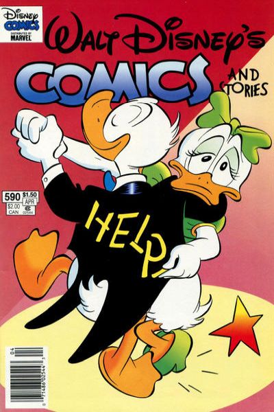 Walt Disney's Comics and Stories #590 comic books for sale 