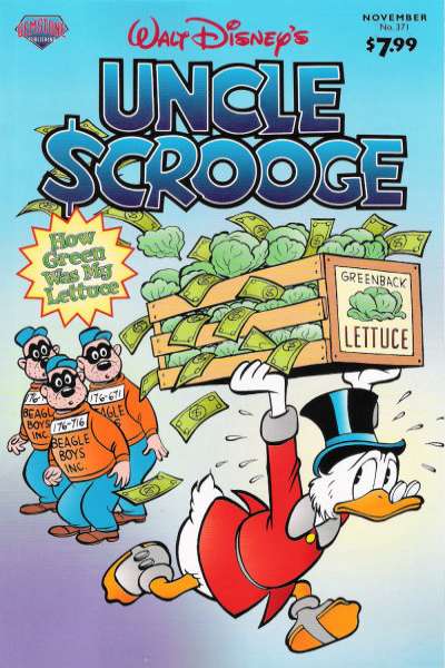 Walt Disney's Uncle Scrooge #371 comic books for sale 