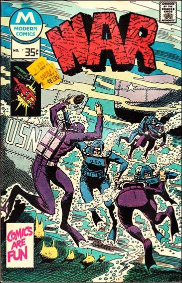 War #7 comic books for sale 