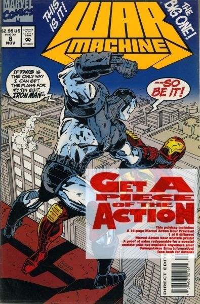 War Machine #8 comic books for sale 