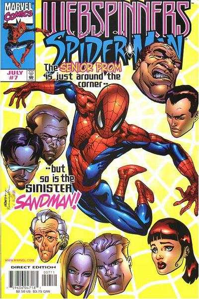 Webspinners: Tales of Spider-Man #7 comic books for sale 