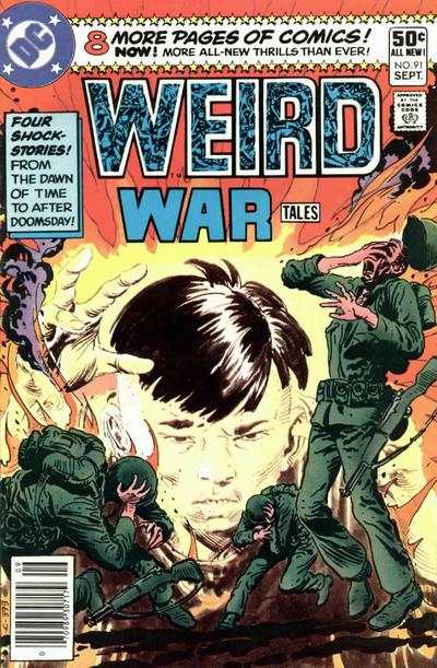 Weird War Tales #91 comic books for sale 