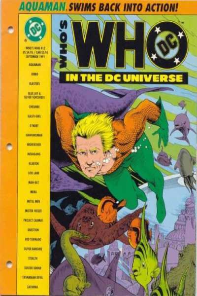 Who's Who in the DC Universe #12 comic books for sale 