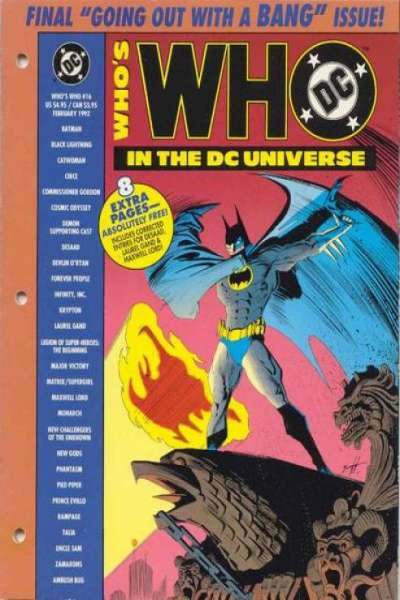Who's Who in the DC Universe #16 comic books for sale 