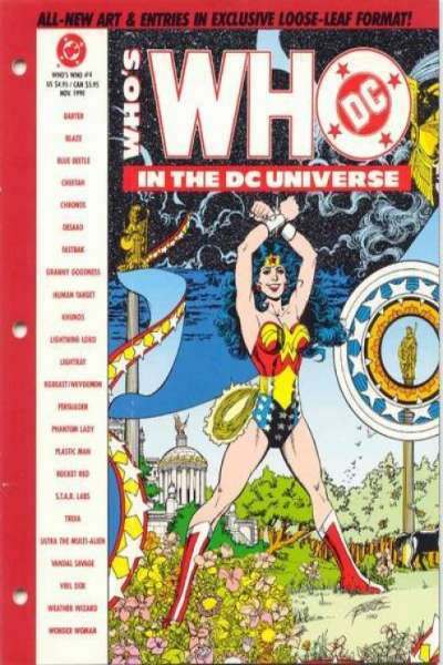 Who's Who in the DC Universe #4 comic books for sale 
