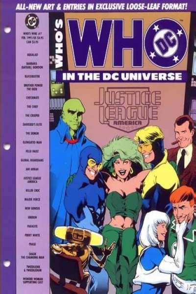 Who's Who in the DC Universe #7 comic books for sale 