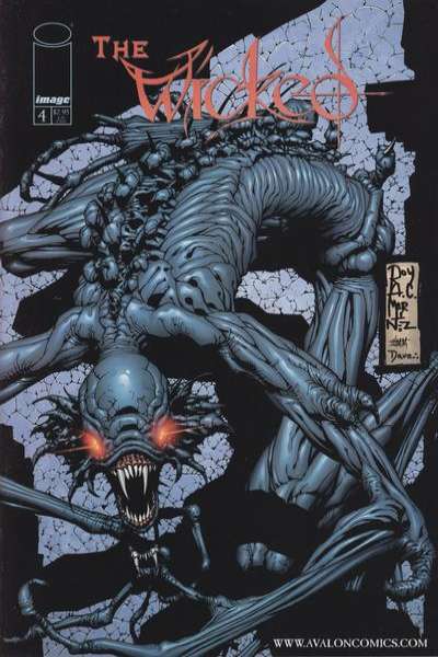 Wicked #4 comic books for sale 