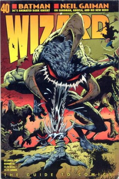 Wizard Magazine #40 comic books for sale 