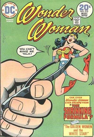 Wonder Woman #210 comic books for sale 