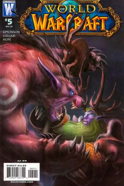 World of Warcraft #5 comic books for sale 
