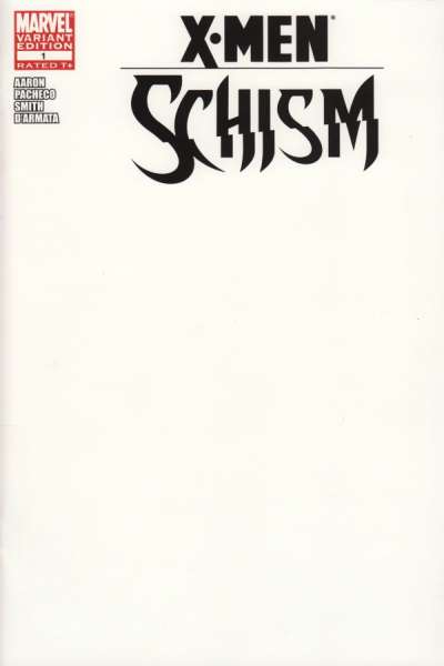 X-Men: Schism #1 comic books for sale 