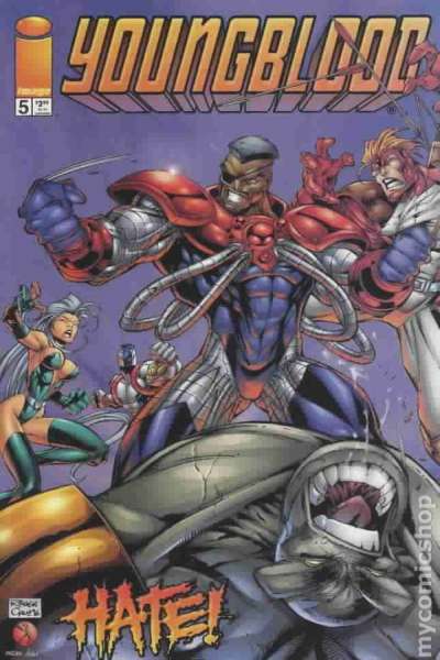Youngblood #5 comic books for sale 