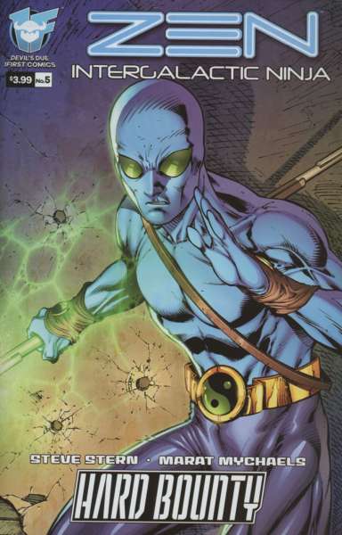 Zen Intergalactic Ninja: Hard Bounty #5 comic books for sale 