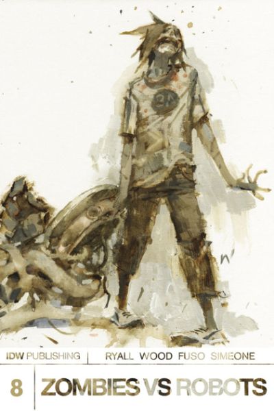 Zombies vs. Robots #8 comic books for sale 