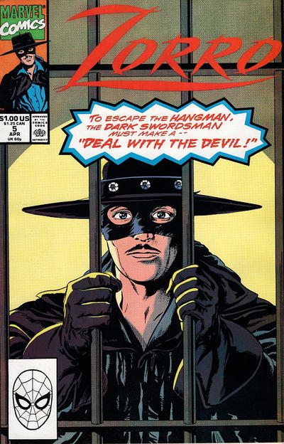 Zorro #5 comic books for sale 