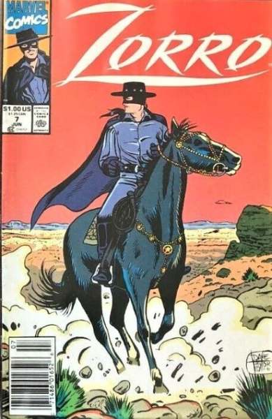 Zorro #7 comic books for sale 