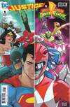 Justice League/Mighty Morphin Power Rangers comic books 