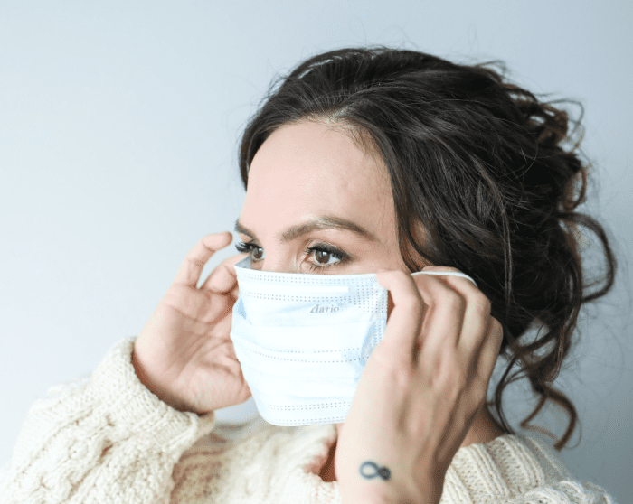 Wearing a mask helps stop prevent the spread of Covid-19